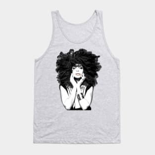 Erykah Badu RNB Black White Tank Top